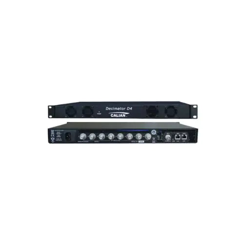 CALIAN Decimator D4 - 4/8 Port RF Spectrum and Signal Analyzer
