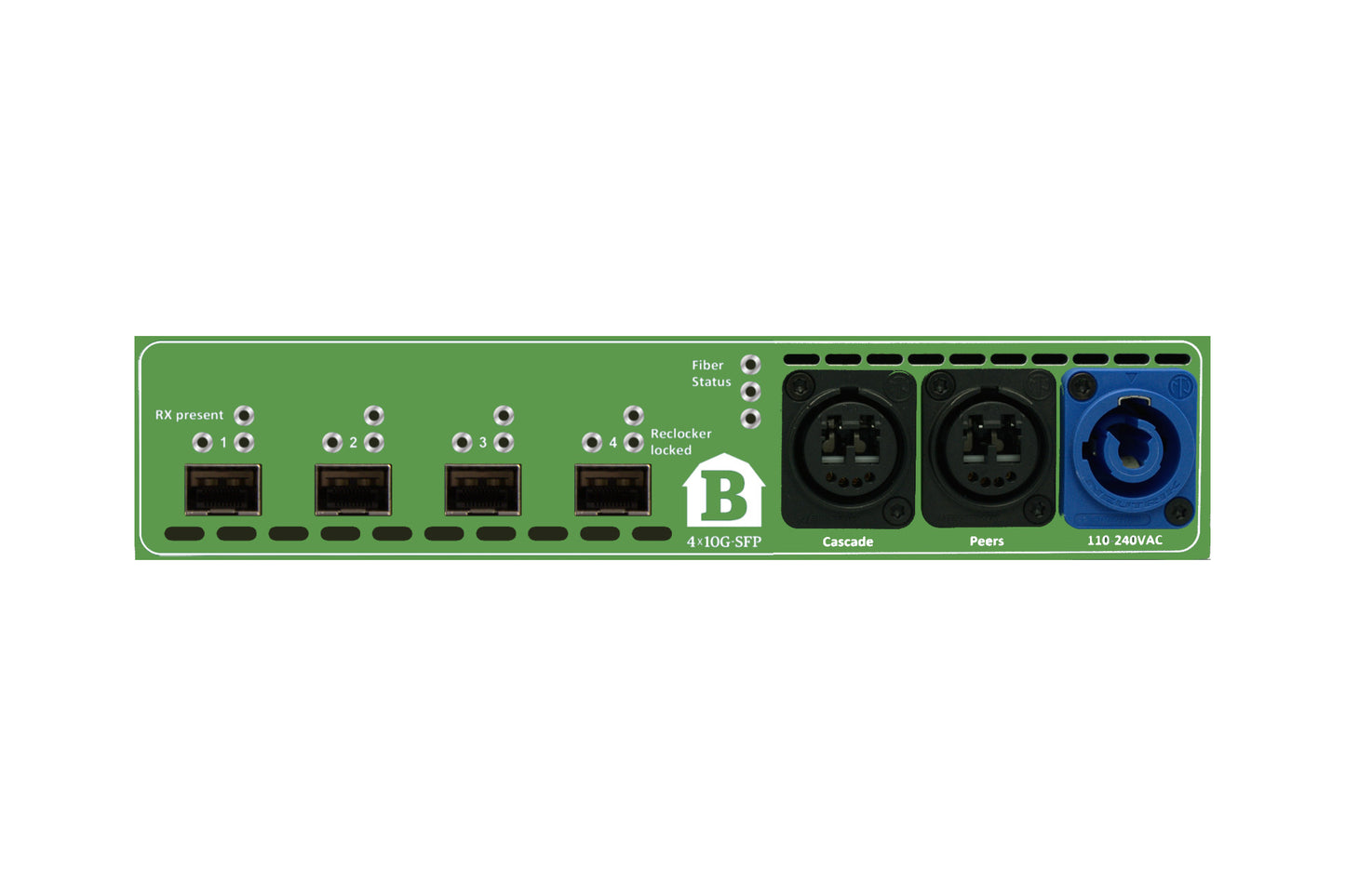 BarnColor-4xSFP-Flex (Power cable not included)