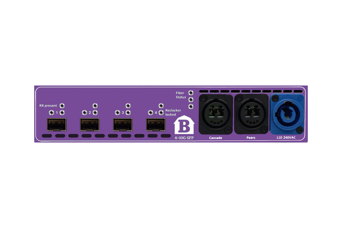 BarnColor-4xSFP-Flex (Power cable not included)