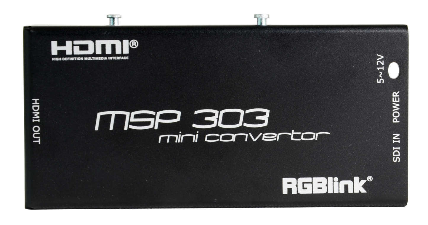MSP 303 SDI to HDMI Mini Converter