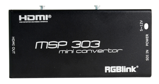 MSP 303 SDI to HDMI Mini Converter