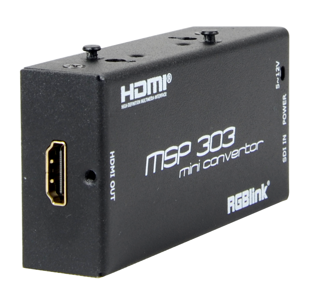 MSP 303 SDI to HDMI Mini Converter