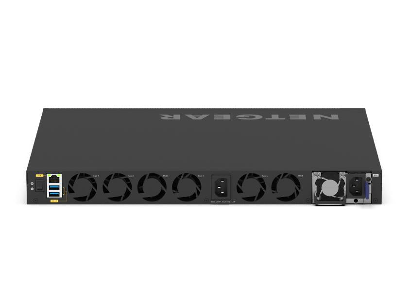 NETGEAR VSM4320C 16xSFP28 25Gおよび4xQSFP28 100G スタッカブルL3フルマネージスイッチ